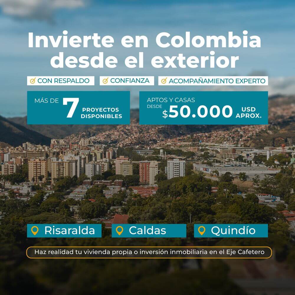 Invierte en Colombia desde el exterior